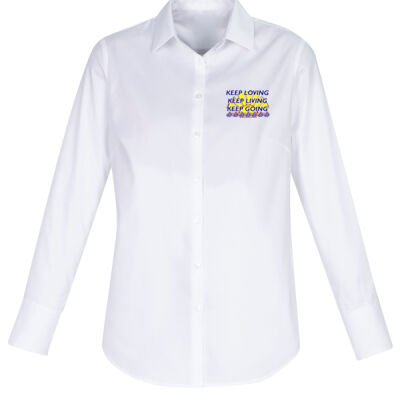  positive quote - Camden Womens Long Sleeve Shirt Thumbnail