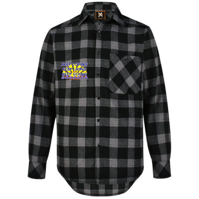  positive quote - Unisex Classic Flannel Plaid LS Shirt Thumbnail