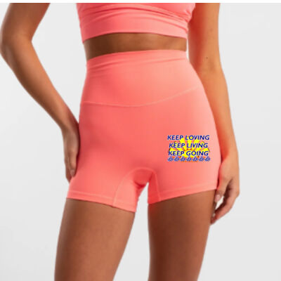  positive quote - Hi-Rise Short 2.0 - Bright Pink Thumbnail