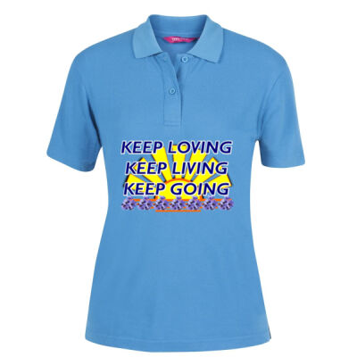  positive quote - Ladies 210 Polo Thumbnail