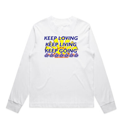  positive quote - WO's Mock L/S Tee Thumbnail