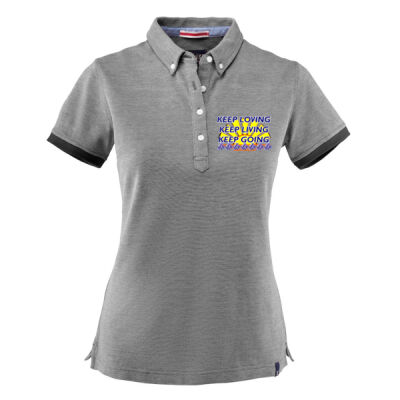  positive quote - Larkford Women's Cotton Polo Thumbnail