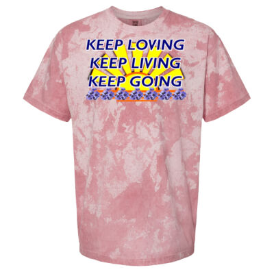  positive quote - Heavyweight Color Blast Adult Short Sleeve T-Shirt Thumbnail