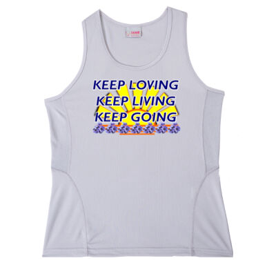  positive quote - Prize Ladies Singlet Thumbnail