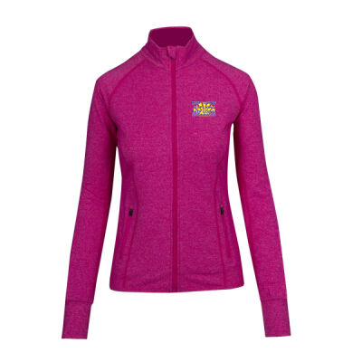  positive quote - Womens Greatness Heather Jacket Thumbnail