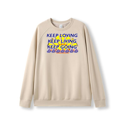  positive quote - Adults Cotton Care Sweatshirt Thumbnail