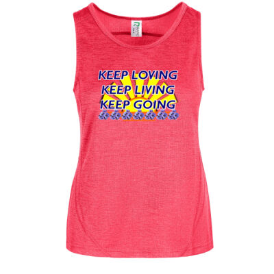  positive quote - Ladies' Challenger 100% polyester singlet Thumbnail