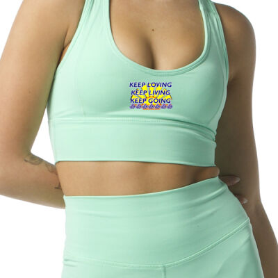  positive quote - Classic Crop - Neo Mint Thumbnail