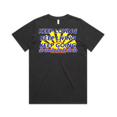  positive quote - Wo's Heavy Faded Tee Thumbnail