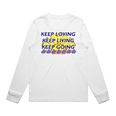  positive quote - Wo's Maple L/S Tee Thumbnail