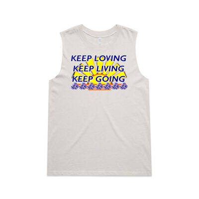  positive quote - Wo's Heavy Faded Tank Thumbnail