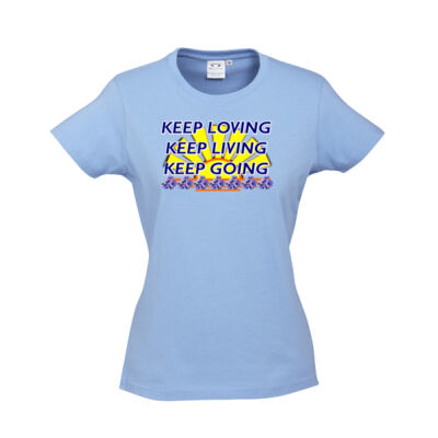 positive quote - Womens Ice Short Sleeve Tee Thumbnail