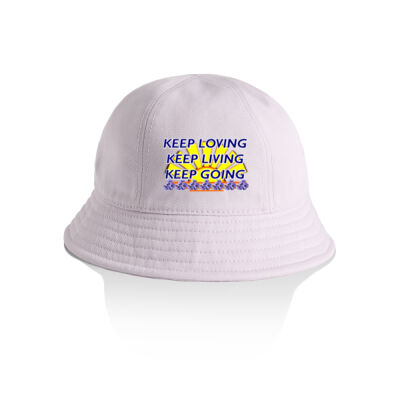  positive quote - Wo's Brim Bucket Hat Thumbnail