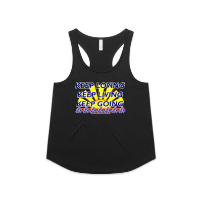  positive quote - Wo's Maple Active Blend Racerback Thumbnail