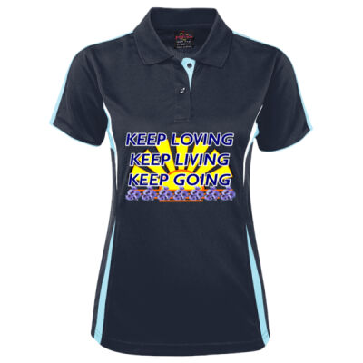  positive quote - Podium Ladies Cool Polo Thumbnail