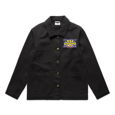  positive quote - Wo's Canvas Chore Jacket Thumbnail