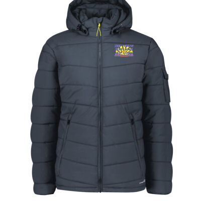  positive quote - Unisex Streetworx Hooded Puffer Jacket Thumbnail