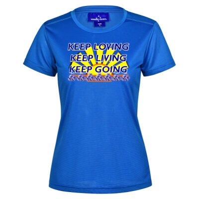  positive quote - Rapidcool Ultra Light Tee Shirt Ladies Thumbnail