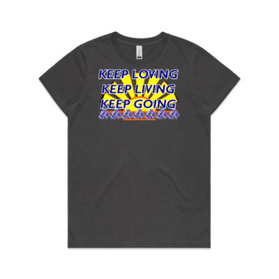  positive quote - Faded Tee Thumbnail