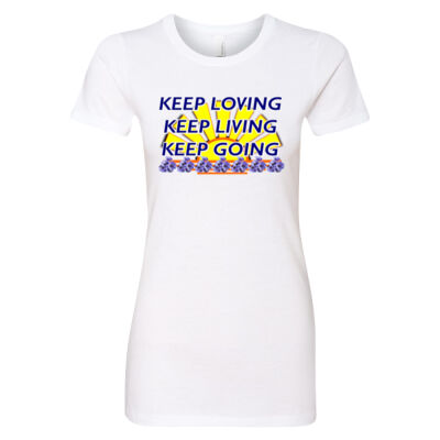  positive quote - Ladies CVC Crew Thumbnail