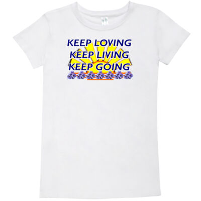  positive quote - Ladies Modern Fit Tee Thumbnail