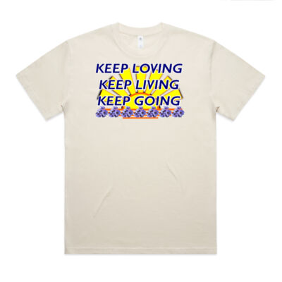  positive quote - Block Oversized Tee Thumbnail