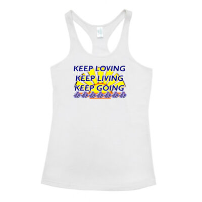  positive quote - T-back Singlet Thumbnail