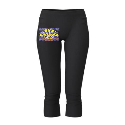  positive quote - Ladies 3/4 Leggings Thumbnail