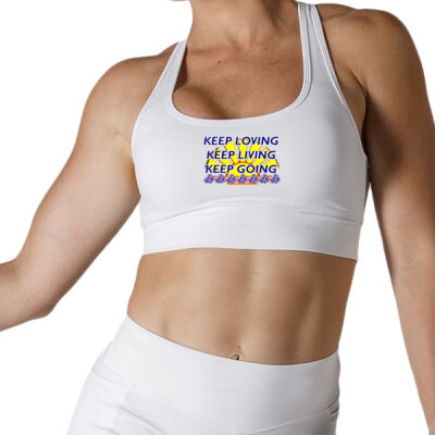  positive quote - Racer Crop - Arctic Thumbnail