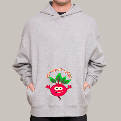 Un‑beet‑able - Longline Hoodie Fleece  Thumbnail