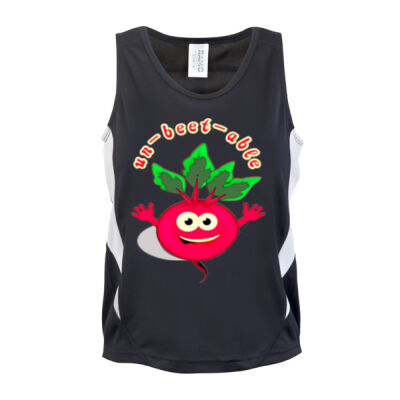 Un‑beet‑able - Kids Accelerator Cool-Dry Singlet Thumbnail