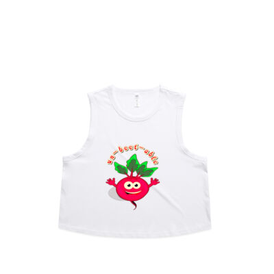 Un‑beet‑able - Wo's Martina Crop Tank Thumbnail