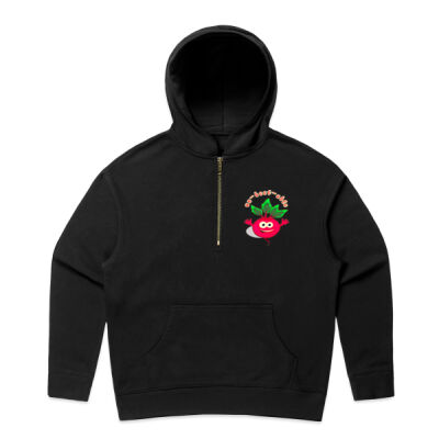 Un‑beet‑able - Wo's Relax Half Zip Hood Thumbnail