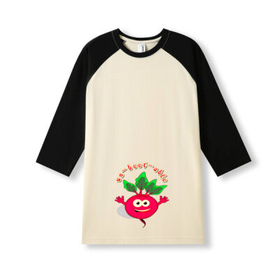 Un‑beet‑able - Men's / Unisex 3/4 Sleeve Raglan T-shirt Thumbnail