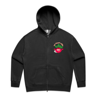 Un‑beet‑able - Wo's Relax Faded Zip Hood Thumbnail