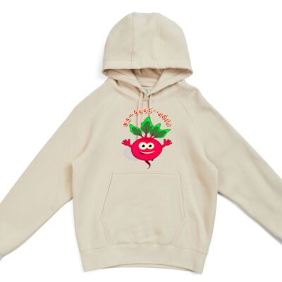 Un‑beet‑able - Womens/Junior Cotton Care Kangaroo Pocket Hoodie Thumbnail