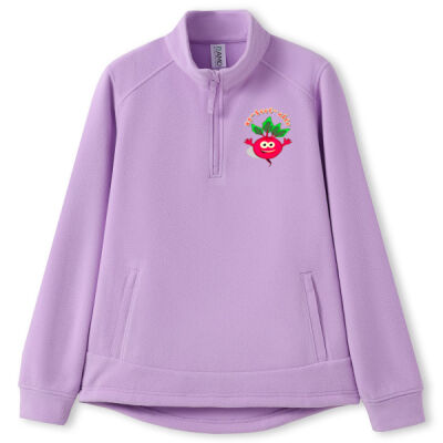 Un‑beet‑able - 320gsm Women's Polar Fleece Half Zip Top Thumbnail