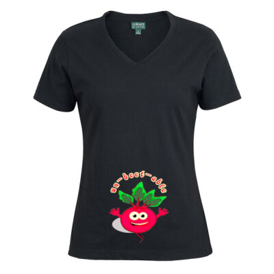Un‑beet‑able - C Of C Ladies V Neck Tee Thumbnail
