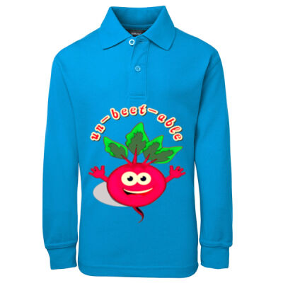Un‑beet‑able - Kids L/S 210 Polo Thumbnail