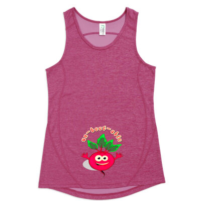 Un‑beet‑able - Ladies' Challenger 100% polyester singlet Thumbnail