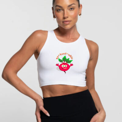 Un‑beet‑able - Cropped Tank - Arctic Thumbnail