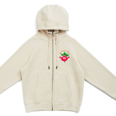 Un‑beet‑able - Womens/Junior' Cotton Care Kangaroo Pocket Zipper Hoodie Thumbnail