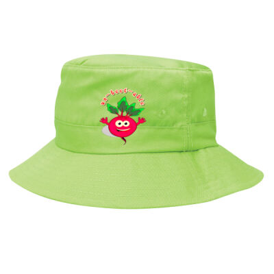 Un‑beet‑able - Kids Twill Bucket Hat w/Toggle Thumbnail