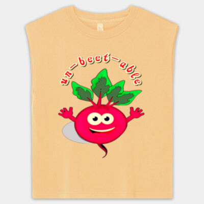 Un‑beet‑able - Women's Garment Dyed Muscle Tee Thumbnail
