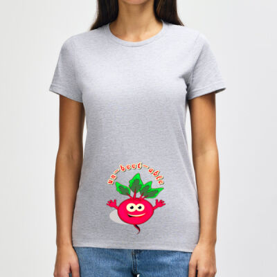Un‑beet‑able -  Women's Midweight Semi-Fitted T-Shirt Thumbnail