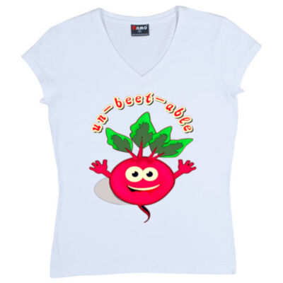 Un‑beet‑able - Ladies V Neck Thumbnail