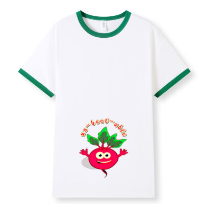 Un‑beet‑able - Ringer Unisex Tee Thumbnail