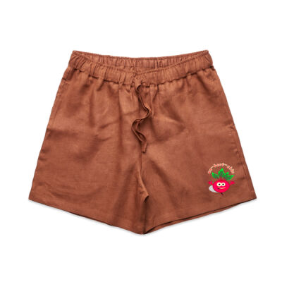 Un‑beet‑able - Wo's Linen Shorts Thumbnail