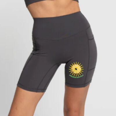 Tropical Pineapple Sun - Bike Short 2.0 - Charcoal Thumbnail