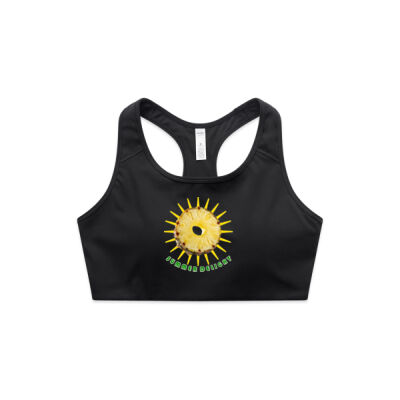 Tropical Pineapple Sun - Active Bra Top Thumbnail